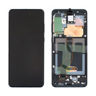 Samsung Galaxy S20+ 5G (G986F/DS) Display (Exkl. Kamera), Cosmic Black/Schwarz, GH82-31441A;GH82-31442A;GH82-31445A