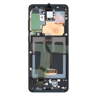 Samsung Galaxy S20+ 5G (G986F/DS) Display (Excl. Camera), Cosmic Black, GH82-31441A;GH82-31442A;GH82-31445A