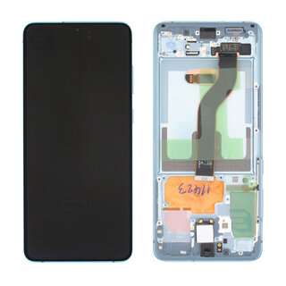 Samsung Galaxy S20+ 5G (G986F/DS) Display (Excl. Camera), Cloud Blue, GH82-31441D;GH82-31442D;GH82-31445D