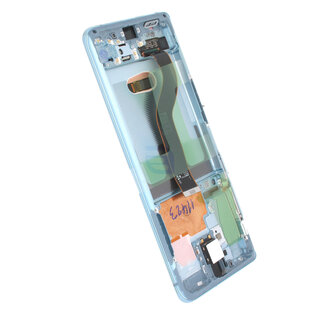 Samsung Galaxy S20+ 5G (G986F/DS) Display (Excl. Camera), Cloud Blue/Blauw, GH82-31441D;GH82-31442D;GH82-31445D