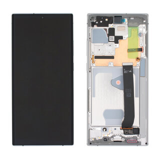 Samsung Galaxy Note20 Ultra 5G (N986B) Display (Excl. Camera), Mystic White/Wit, GH82-31453C;GH82-31454C;GH82-31459C