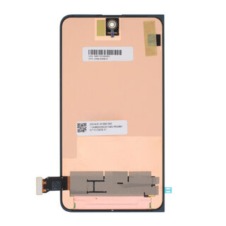 Google Pixel Fold (G9FPL) Display Achterkant (SUB/Buitenkant LCD), Zwart, G949-00409-01