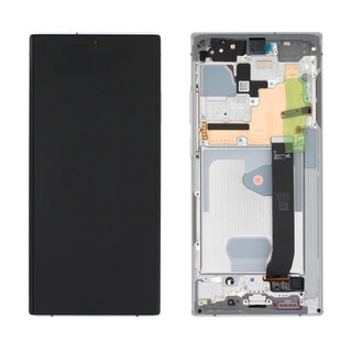 Samsung Galaxy Note20 Ultra 4G (N985F) Display (Excl. Camera), Mystic White/Wit, GH82-31458C;GH82-31460C;GH82-31461C