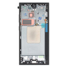 Samsung Galaxy S24 Ultra (S928B) Middenbehuizing Frame voor Beeldscherm, Titanium Black/Zwart, GH82-33399B