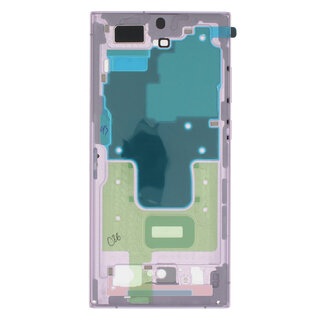 Samsung Galaxy S23 Ultra (S918B) Middenbehuizing Frame voor Beeldscherm, Lavender/Paars, GH96-15833D