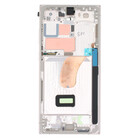 Samsung Galaxy S23 Ultra (S918B) Mittel Gehäuse für Display, Cream/Creme, GH96-15833B