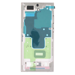 Samsung Galaxy S23 Ultra (S918B) Middenbehuizing Frame voor Beeldscherm, Cream/Creme, GH96-15833B
