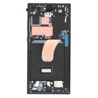 Samsung Galaxy S23 Ultra (S918B) Mittel Gehäuse für Display, Graphite/Grau, GH96-15833E