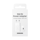Samsung USB-C Oplader + USB-C naar USB-C Kabel, EP-T1510XWEGEU, 1M, 3A, 15W, Wit, Blisterverpakking, 8806092709904;EP-T1510XWEGEU