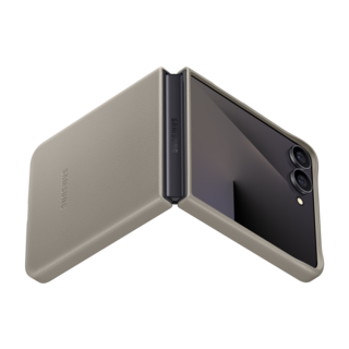 Samsung Galaxy Z Flip7 (F766B) Kindsuit Phone Case, EF-VF766PJEGWW, Taupe, Blister Packaging, 8806097466499;EF-VF766PJEGWW