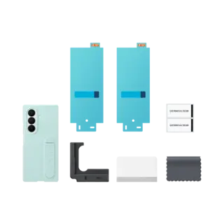 Samsung Galaxy Z Fold7 (F966B) Silicone Phone Case, EF-MF966CMEGWW, Mint/Green, Blister Packaging, 8806097650935;EF-MF966CMEGWW