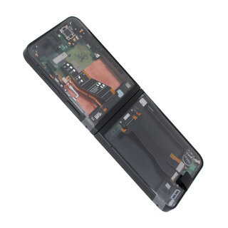 Samsung Galaxy Z Flip6 (F741B) Display Binnenkant (MAIN/Inner LCD), Crafted Black/Zwart, GH82-35014E