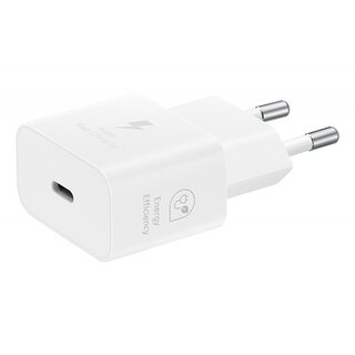 Samsung USB-C Ladegerät, EP-TA800NWEGEU, 3A, 25W, Weiß, Blisterverpackung, 8806094899511;EP-T2510NWEGEU