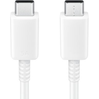 Samsung USB-C to USB-C Cable, EP-DN975BWE, 1m, 5A, White, Blister Packaging, 8806090144059;EP-DN975BWEGWW