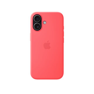 Apple iPhone 17 Silicone Case with MagSafe , Bright Guava, MHVQ4ZM/A