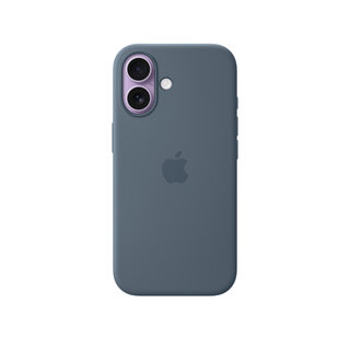 Apple iPhone 17 Siliconenhoesje met Magsafe, Ankerblauw, MGEW4ZM/A