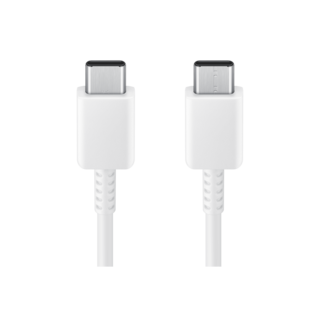 Samsung USB-C naar USB-C Kabel, EP-DX310JWEGEU, 1,8M, 5A, Wit, Blisterverpakking, 8806094257557;EP-DX310JWEGEU