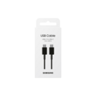 Samsung USB-C naar USB-C Kabel, EP-DX310JBEGEU, 1,8M, 5A, Zwart, Blisterverpakking, 8806094257564;EP-DX310JBEGEU