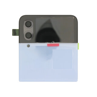 Samsung Galaxy Z Flip4 (F721B) Battery Cover + Display, Blue, GH97-27947D