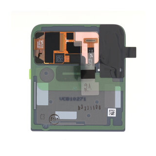 Samsung Galaxy Z Flip4 (F721B) Akkudeckel + Display, Blau, GH97-27947D