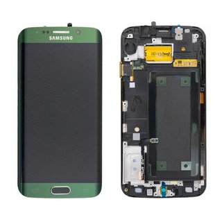 Samsung Galaxy S6 Edge (G925F) Display, Grün, GH97-17162E;GH97-17262E