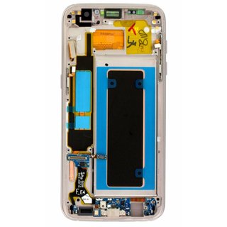 Samsung Galaxy S7 Edge (G935F) Display, Gold, GH97-18533C;GH97-18767C