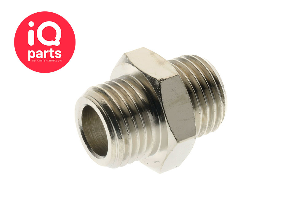 10 Nickel Plated Brass Type B Coupling