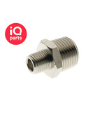 IQ-Parts Nickel Plated Brass Male adapter unequal BSPT
