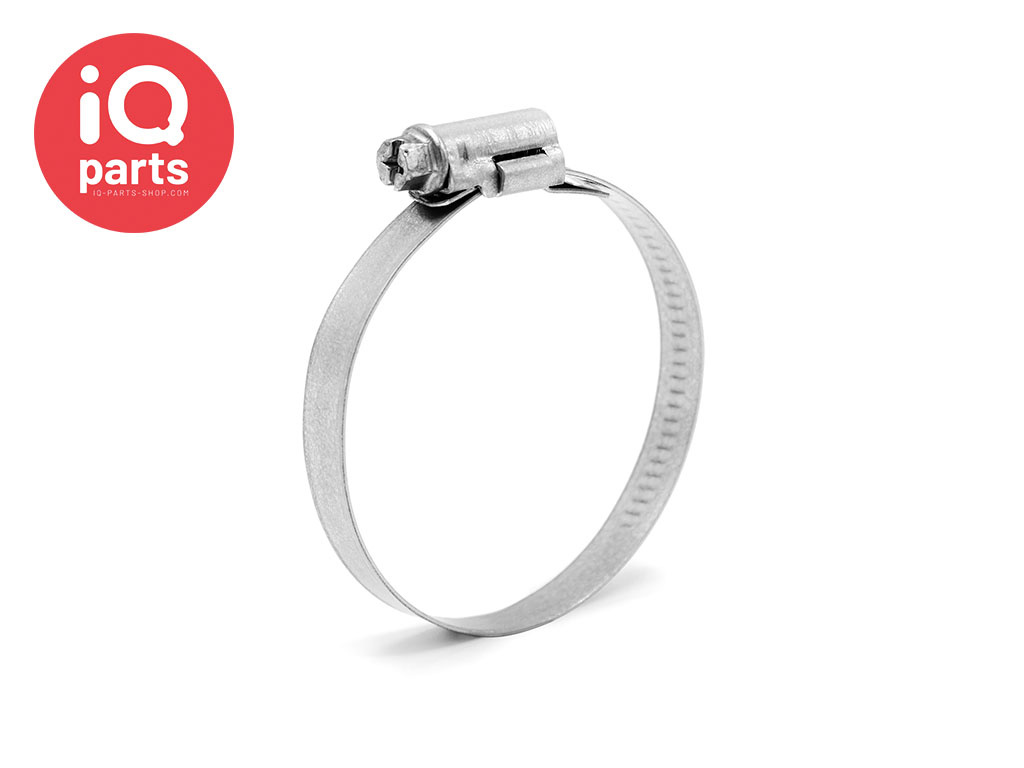 Mikalor ASFA-L W1 - 9 mm hose clamp / Worm Drive Clip DIN 3017