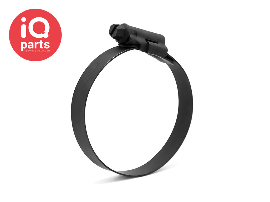 Mikalor ASFA-S W3  - 12 mm hose clamp / Worm-Drive Clip  Black DIN 3017
