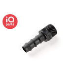 TEFEN TEFEN BSPT Male Hose Connector with external thread - Black