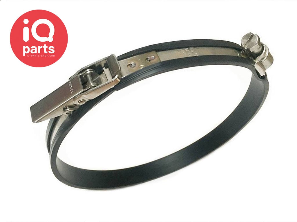 Stable High Torque Hose Clamp with Optional Material