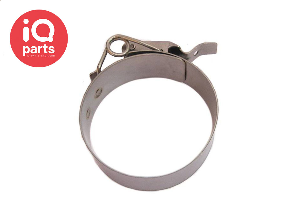 IQ-Parts Quick release clamp SVS "K" with spring clip | SS V2A | 15 mm