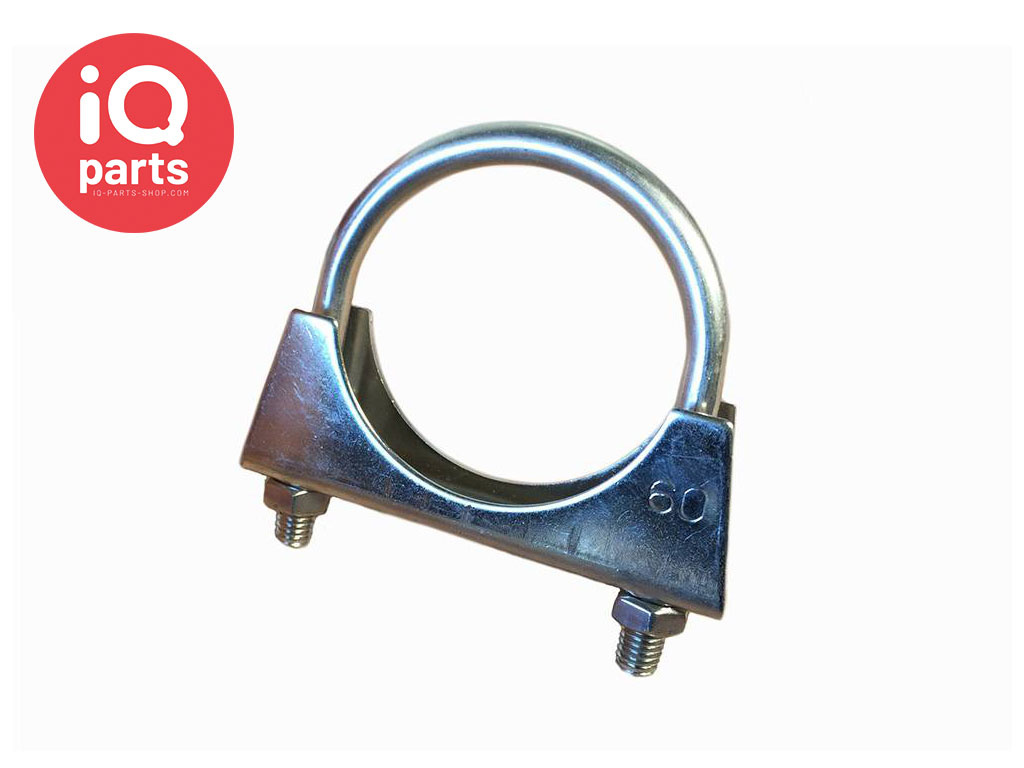 Stainless Steel Exhaust Clamp universal M8 - W4 - AISI 304