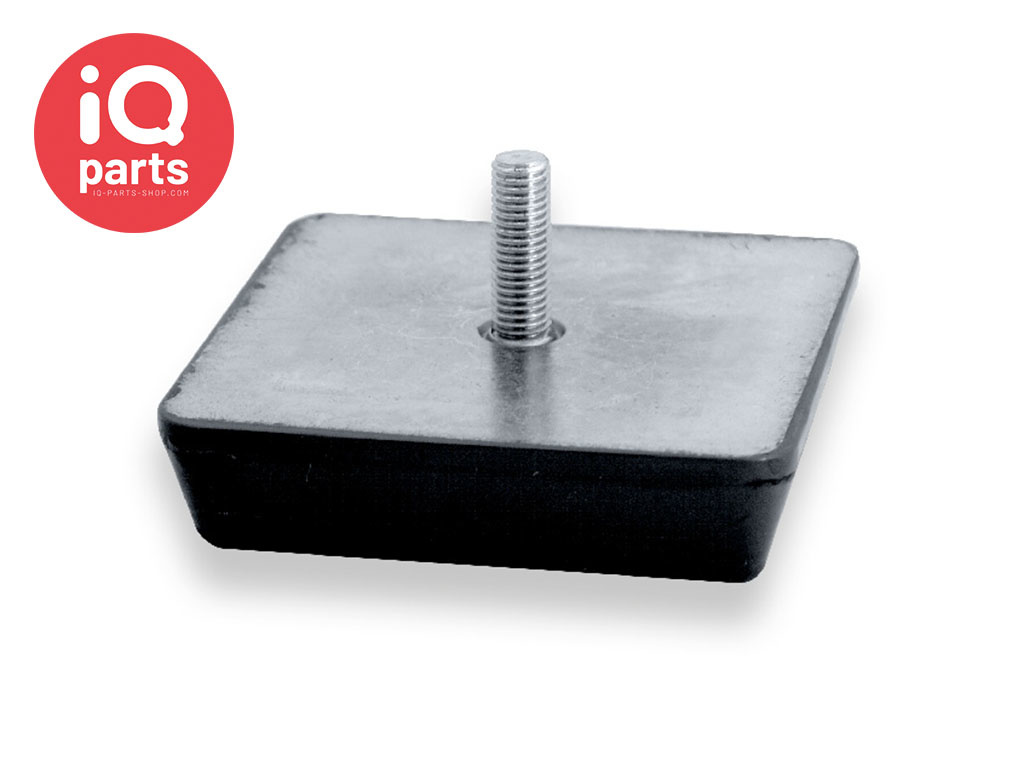 Getech Srl. Trillingsdemper voet Type CQ - 70 shore