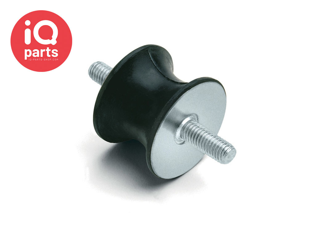 Getech Srl. Schwingungsdämpfer Type A Tailliert (60 shore)