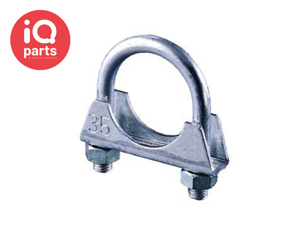 IQ-Parts Exhaust Clamp universal M8 - W1 from 26 till 127 mm