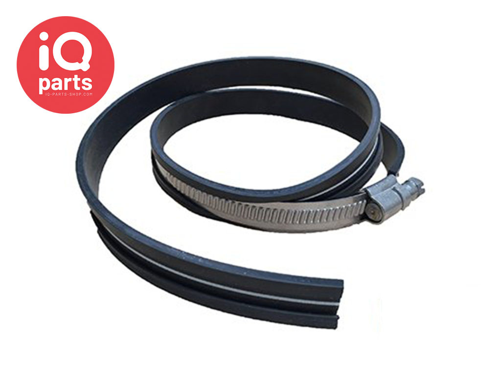 EPDM Rubber protection CProfile for Hose Clamps and pipe clamps IQ