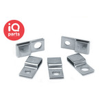 IQ-Parts RVS zadel beugel voor kabelbinders  - W5 (RVS 316)