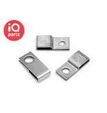 IQ-Parts RVS zadel beugel voor kabelbinders  - W5 (RVS 316)