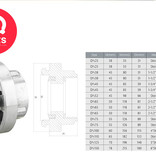 IQ-Parts Storz AISI 304Safety clamp for Storz couplings