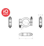 NORMA Norma Tri-Clamp SSH-Type  (Heavy Duty) Closure Clamp