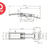 IQ-Parts IQ-Parts Metal strap / clamp with 5 positions | W1 (Galvanised)