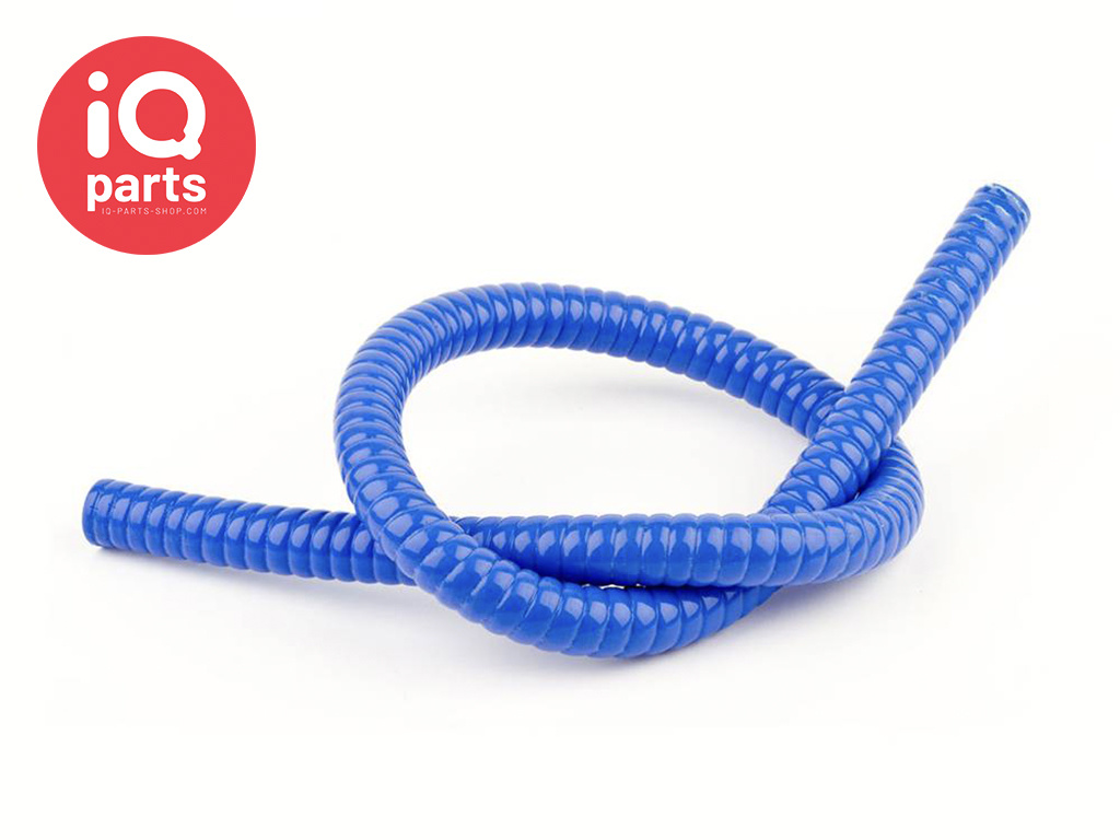 Silicone reinforced cooling water hose with Spiral