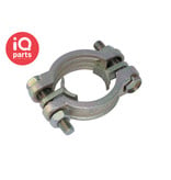 IQ-Parts 2-bolt Heavy Duty Hose Clamp DIN 20039A cast iron