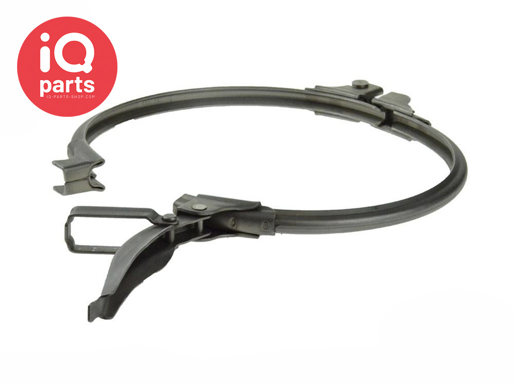 Jacob RVS Quick Connect Spanring met hevel - W4