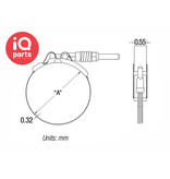 R.G. RAY Mini Flex Seal Hose Clamp