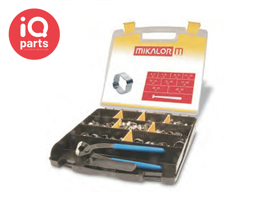 Mikalor Assortimentsdoos oorklemmen | 2-oorklemmen | W1 of W4