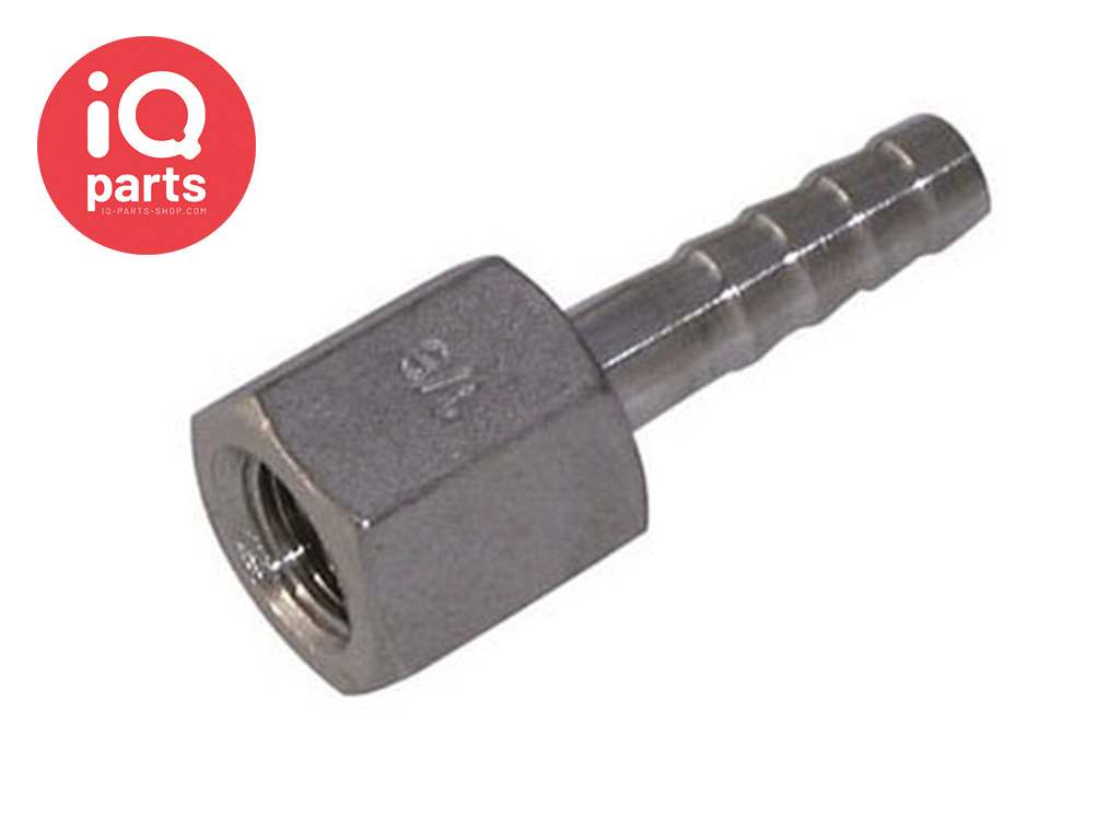 Stainless Steel AISI 316 Hose Connector female thread