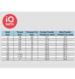 IQ-Parts 90º bogen Schlauchtülle Messing Winkelverschraubung